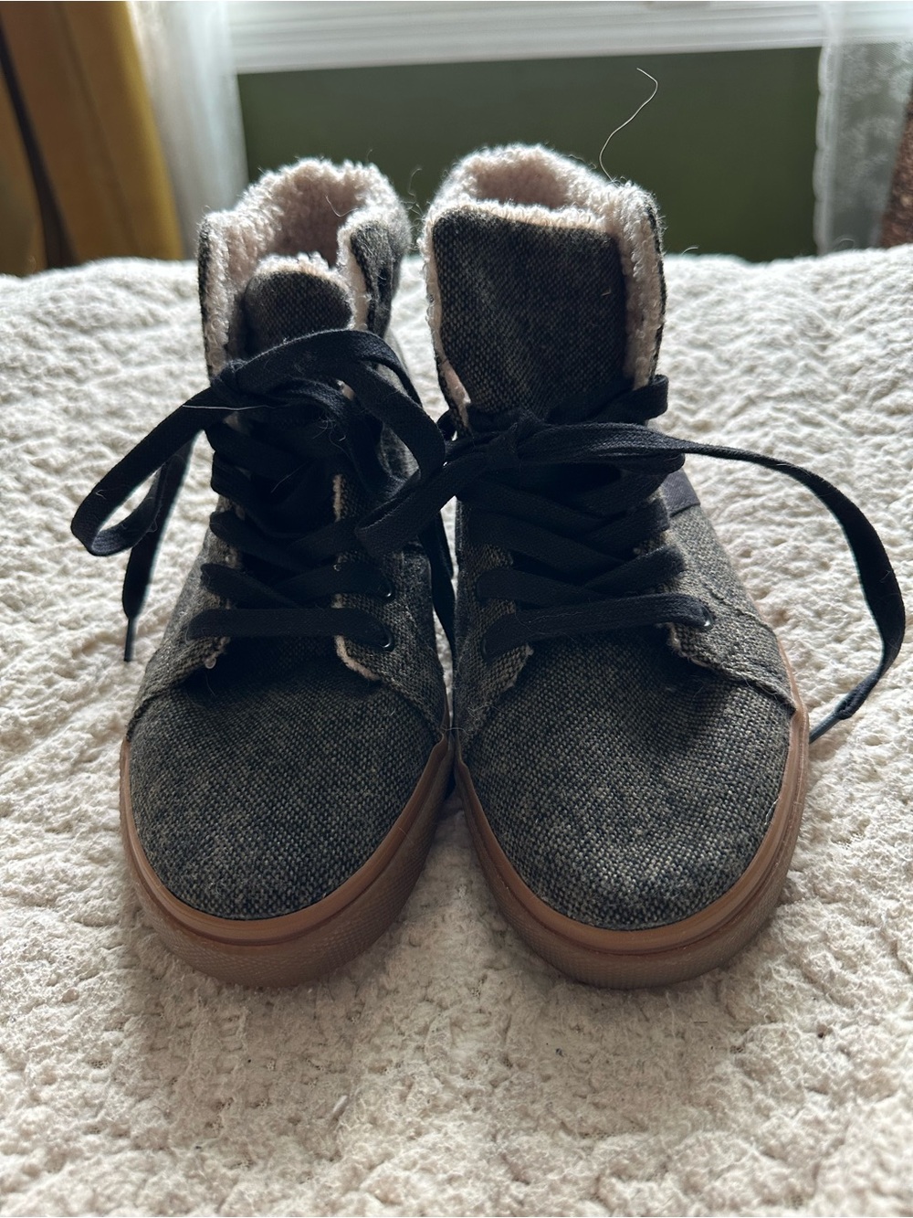 Old Navy High-Top Sneakers with Tan Sole